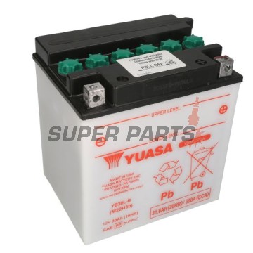 Μπαταρία -YUASA- YB30L-B, 32Ah 12V