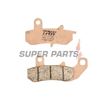 Τακάκια φρένων -TRW- MCB612SH, Suzuki DR/RGV - DR650/650R/650RS/650RSE/650RE/650SE, DR750/800 Big, RGV250 - 250-800cc, 1989-2017