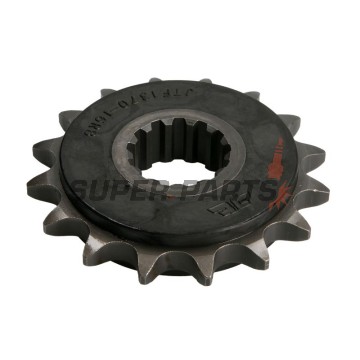 Μπροστινό γρανάζι -JT- JTF1370,16RB, 16 δόντια, με λαστιχένιο αποσβεστήρας, Honda CB 600 2007-2013, CB 650 2014-2019, CBF 600 2008-2013, CBR 1000 2017-2019, CBR 600 1999-2019, CBR 650 2014-2018, CBR 900 1996-1999, CRF 1000 2015-2019, XL 1000 1999-2013