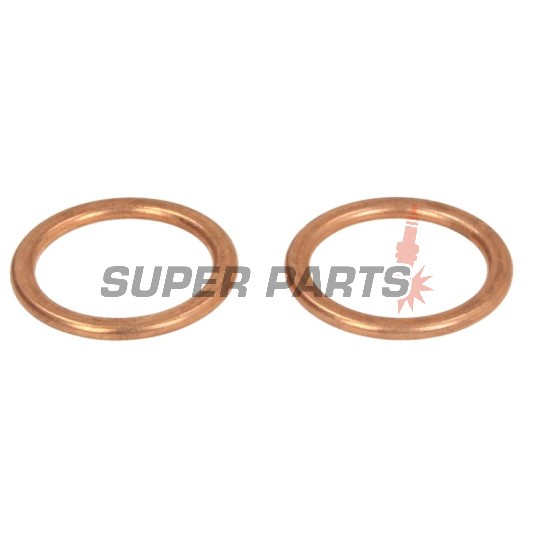 Φλάντζα εξάτμισης -WINDEROSA- Kawasaki EX 250 2008-2012, Kawasaki EX 300 2013-2017, Kawasaki KLE 300 2018-2020
