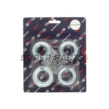 Σετ ρουλεμάν μπροστινού συστήματος -RMS- Malaguti CR1 50 1995-1998, Malaguti F10 50 2001-2002, Malaguti F12 100 1999-2000, Malaguti F12 50 1994-2004, 2006, Malaguti F15 50 1996-2006
