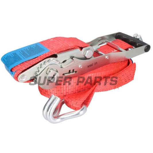 Ιμάντας πρόσδεσης -CARGOPARTS- 6m, με καστάνια, 500daN