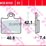 Τακάκια φρένων -TRW- MCB831EC, Husqvarna CR/TC 65-85, KTM Freeride 250R/350, KTM SX/SXS 85BW (2011-2020)