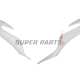 Μπροστινά πλαϊνά πλαστικά -POLISPORT- λευκά, KTM EXC, EXC-F, SX, SX-F, XC, XC-F 125-450 2019-2023