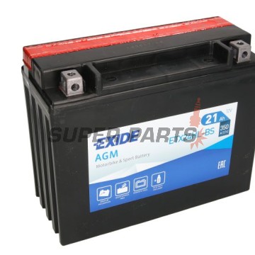 Μπαταρία -EXIDE- YTX24HL-BS, 21Ah 12V