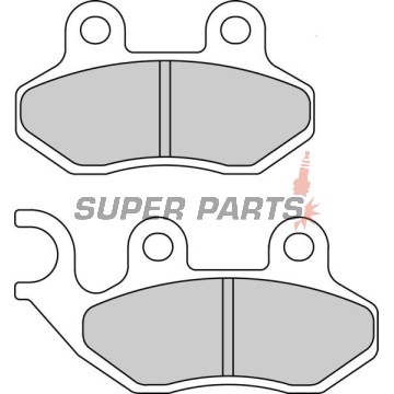 Τακάκια φρένων -FERODO- FDB2190EF, Cagiva Passing/Stella 50-125 1993-1997; Garelli Freeland/Joker/KRS 50-150 2002; Honda Dylan 125 2003-2005; Peugeot Tweet 50-150 2010; PGO T.Rex/PM-X/Charge 50-150 1999-2004; SYM Shark/Red Devil/Jungle 50-125 1997-2005
