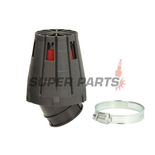 Φίλτρο αέρα -VICMA- VIC-574, 39/45mm σύνδεση/κρίκος, 45°, μαύρο - universal