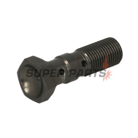 Βίδα banjo -TRW- διπλό, M10x1.00 (Brembo), τιτάνιο