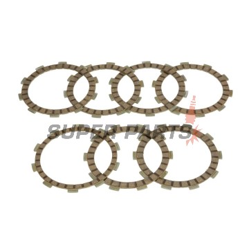 Σετ δίσκων συμπλέκτη -FERODO- FCD0235, Rieju Apache 125 (2002-2003), Yamaha DT125R/RE/MX Everts (1991-2006), TDR125 (1993-2002), YFS200 Blaster (1988-2007), YZ80/YZ85 (1995-2020)