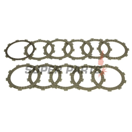 Σετ δίσκων συμπλέκτη -TRW- MCC702-11, Ducati 848/848 Evo (2008-2013), GT1000 (2008-2009), Multistrada 1100/1100S (2007-2009), Panigale 899 (2013-2015), Streetfighter 848 (2012-2015)