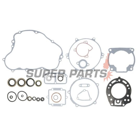 Πλήρες σετ φλαντζών κινητήρα -WINDEROSA- Kawasaki KDX 200 1989-1990, 1993-1994