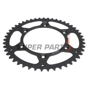 Πίσω γρανάζι -JT- JTR808,47SC, 47 δόντια, αυτοκαθαριζόμενο, ατσάλινο, Kawasaki KLX 400 2003, Suzuki DR 350 1990-1999, DR-Z 250 2001-2007, DR-Z 400 2000-2017, RM 100 1979-1982, RM 125 1983-2012, RM 250 1989-2007, 2009-2012, RM-X 250 1989-2001, RM-X 450 201