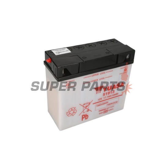 Μπαταρία -YUASA- 51913, 19Ah 12V