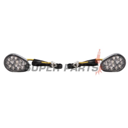 Σετ φλας -VICMA- μπροστινά, YAMAHA FZ6, YZF-R1, YZF-R6 600/1000 2007-2012