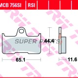 Τακάκια φρένων -TRW- MCB756SI, CFMoto Terralander 500/625/800 (2011-2013); Yamaha YFM 660 Grizzly/Grizzly Auto 4x4/660F/660FWA/660R Raptor (2002-2008)