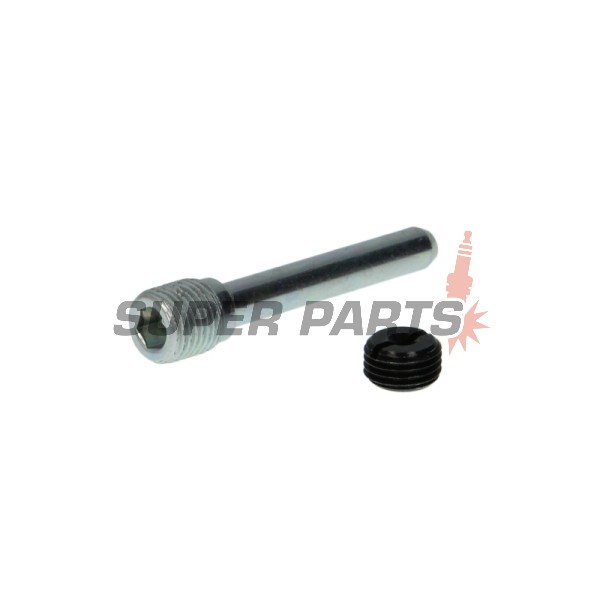 Βίδα/οδηγός δαγκάνας φρένου -TOURMAX- Honda CR 125 1980, 1987-2007, Honda CR 250 1990-2007, Honda CR 500 1990-2001, Honda CRF 450 2002-2006, 2011-2015, Honda CRF 230 2003-2009, Honda CRF 250 2004-2015, Honda NX 250 1988-1993