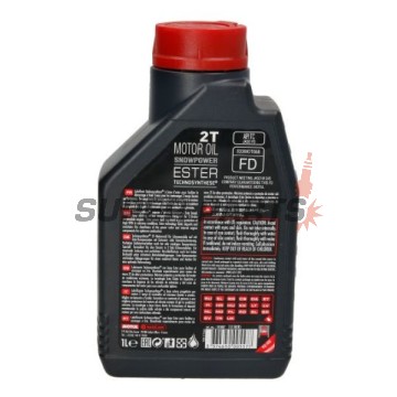 λάδι 2χρονου κινητήρα -MOTUL- SNOWPOWER, 2T, πλήρως συνθετικό, 1L