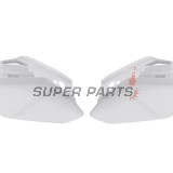 Πίσω πλαϊνά πλαστικά -POLISPORT- λευκά, HONDA CR 150 2007-2023
