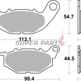 Τακάκια φρένων -BREMBO- 07YA52CC, Yamaha MT-03 660 (2006-2013), Yamaha MT-03 320/321 ABS (2015-2022)