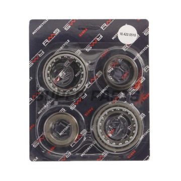 Σετ ρουλεμάν μπροστινού συστήματος -RMS- Aprilia SR 125 2012-2015, Gilera Nexus 125 2008, 2010, Gilera Nexus 300 2008-2010, Piaggio X-Evo 125/250 2007-2016, Piaggio X-Evo 400 2007-2011, Piaggio X7 125 2008-2010