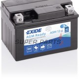 Μπαταρία -EXIDE- YTX4L-BS READY, 3Ah 12V