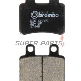 Τακάκια φρένων -BREMBO- 07048CC, Derbi Boulevard 125, Cross City 125, Senda 125, Terra 125 (2003-2008), Italjet Jet Set, Millenium 100-150 (2001-2003), Peugeot Elyseo 125, 150, Elystar 50, Satelis 125, 250, 600 (2000-2007)