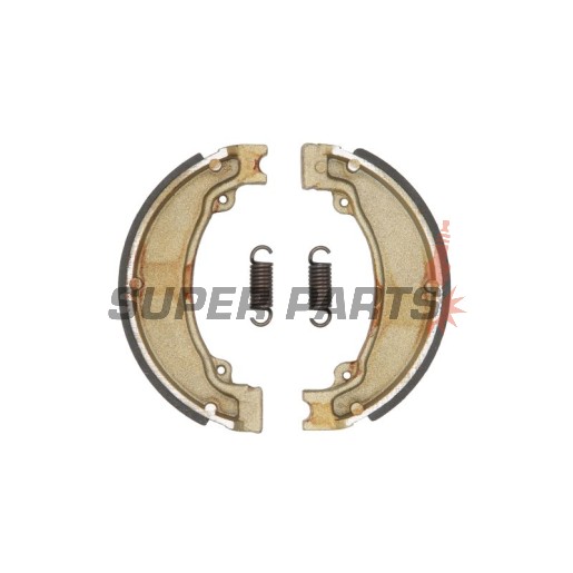 Σιαγόνες φρένων -TRW- MCS819, 130x25mm, Bombardier DS 50/902T/904T (2002), Honda CG 125 (1998-1999), CH 125/250 Spacy & Elite (1985-1999), CN 250 Helix/Elite (1985-2000), CR 125R/250R (1979-1982), NX 125 (1988-2000), TRX 70 (1986-1987), XL 250R (1