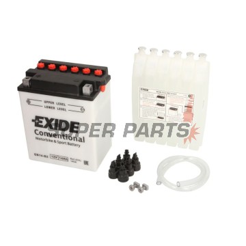 Μπαταρία -EXIDE- YB14-B2, 14Ah 12V