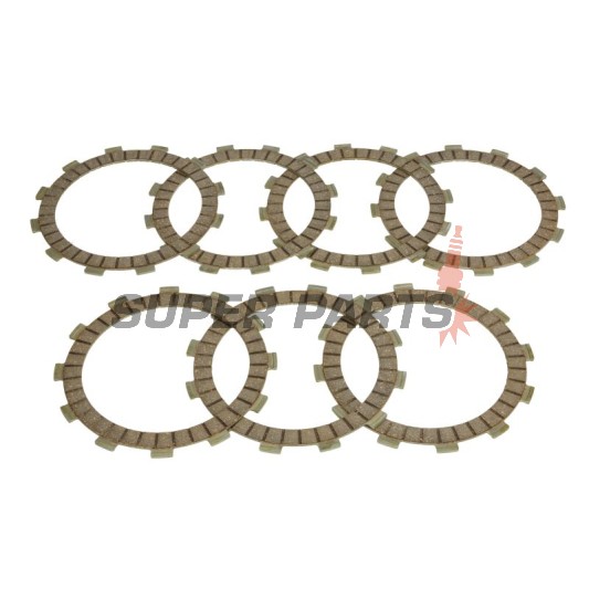 Σετ δίσκων συμπλέκτη -FERODO- FCD1220, Yamaha RD 500LC (1984-1986), XS 650 (1980-1983), YZF-R1 1000 (1998)