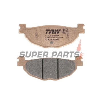 Τακάκια φρένων -TRW- MCB768SRM, sintered, Yamaha Tmax XP500/TMAX ABS (2004-2007), Yamaha Majesty YP400 (2005)
