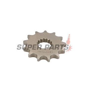 Μπροστινό γρανάζι -JT- JTF558,13, 13 δόντια, Derbi GPR 125 2004-2008, Gilera SC 125 2006-2008, Kawasaki Z 125 2018-2020, Yamaha DT 125 1988-2006, DT 200 1988, TDR 125 1989-2002, TZR 125 1993-2000, TZR 80 1996, XVS 125 2000-2004