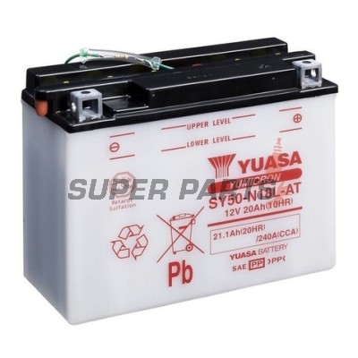Μπαταρία -YUASA- SY50-N18L-AT, 21Ah 12V