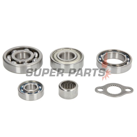 Σετ ρουλεμάν κιβωτίου ταχυτήτων -HOT RODS- Honda CR 80 R (86-02); CR 80 RB Big Wheel (96-02); CR 85 R (03-07); CR 85 RB Big Wheel (03-07)