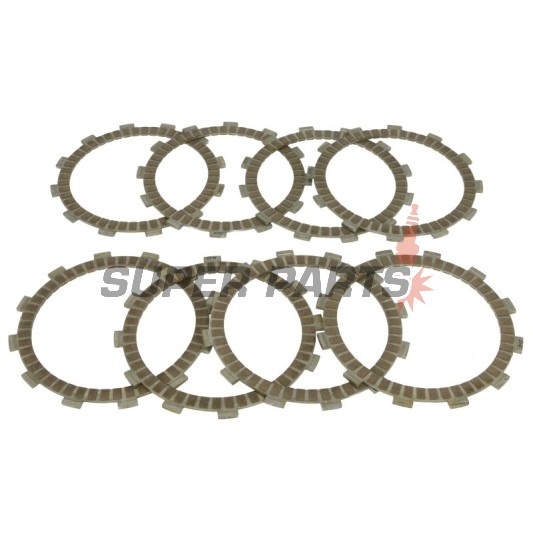 Σετ δίσκων συμπλέκτη -TRW- MCC141-8, Honda CB 1300/1300S/1300SA/1100 (2003-2015), RVF 750R (1994-1997), XL 1000V/VA Varadero ABS (2001-2013)
