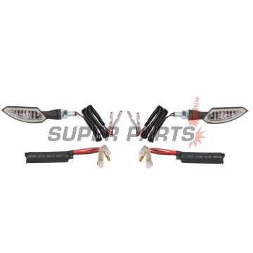Σετ φλας -OXFORD- Signal 1, 18 LED, μαύρα