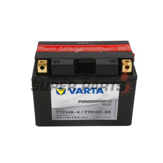 Μπαταρία -VARTA- TTZ14S-BS, 11Ah 12V