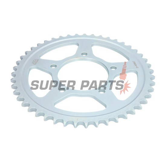 Πίσω γρανάζι -JT- JTR829,47, 47 δόντια, ατσάλινο, Suzuki GSF 600 1994-2004, GSF 650 2005-2006, GSX 600/750 1989-2006, GSX-R 1100 1986-1988, GSX-R 400 1988-1989, GSX-R 600 1992-1993, GSX-R 750 1985-1990, RF 600 1993-1997, VZ 800 1997-2004