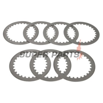 Σετ ατσάλινων δίσκων συμπλέκτη -TRW- MES360-7, Honda CRF450R (2002-2018), Honda CRF450X (2005-2014)