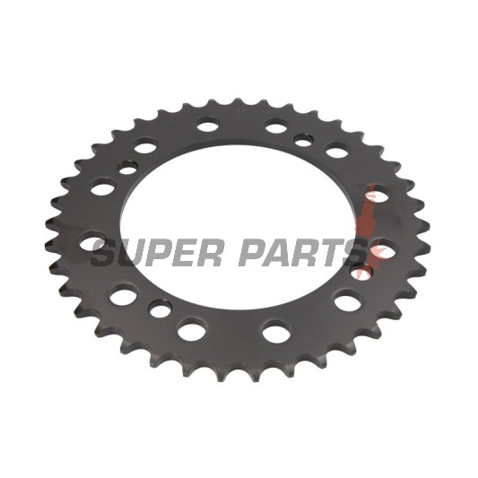 Πίσω γρανάζι -JT- JTR857,39, 39 δόντια, ατσάλινο, MZ/MUZ Baghira 660 1998-2003, Mastiff 660 1997-2003, Yamaha XT 400 1983-1984, XT 550 1982-1983, XT 600 1984-2003, XTZ 660 1991-1999, XV 125 1997-2001, XV 250 1988-2020