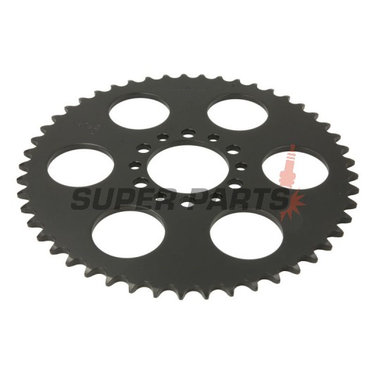 Πίσω γρανάζι -JT- JTR845,49, 49 δόντια, ατσάλινο, Yamaha DT 200 1985, IT 125 1980-1981, IT 175 1977-1979, SR 250 1980-1996, SRX 250 1987, TT 250 1980-1982, XT 250 1980-1992, YZ 100 1976-1981, YZ 125 1977