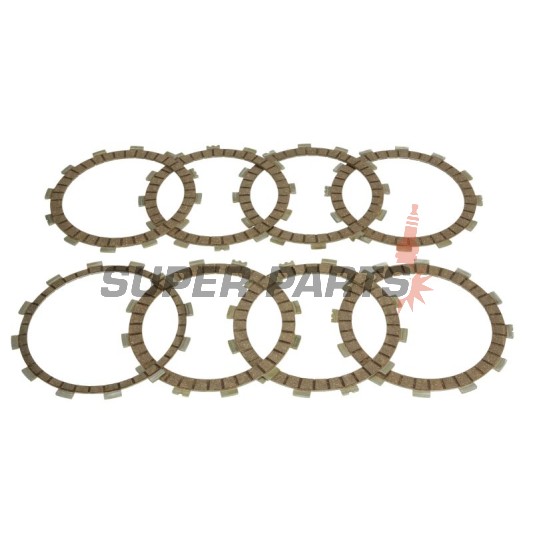 Σετ δίσκων συμπλέκτη -FERODO- FCD0226, Yamaha VMAX 1200, Yamaha XVZ 1300 Royal Star (1988-2002)