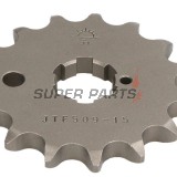 Μπροστινό γρανάζι -JT- JTF509,15, 15 δόντια, Kawasaki Z 400 1974-1980, Z 440 1980-1983