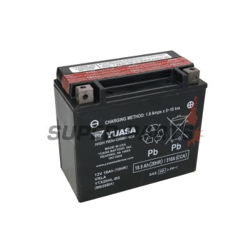 Μπαταρία -YUASA- YTX20HL-BS, 19Ah 12V