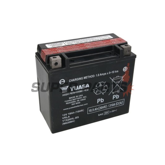 Μπαταρία -YUASA- YTX20HL-BS, 19Ah 12V