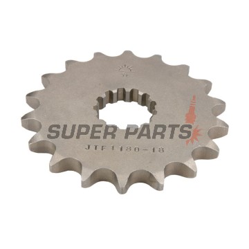 Μπροστινό γρανάζι -JT- JTF1180,18, 18 δόντια, Triumph Adventurer 900 1996-2001, Daytona 750/1000 1991-1995, Daytona 900/1200 1993-1997, Daytona 955 1997-2006, Legend 900 1998-2001, Speed Triple 1050 2005-2017, 2019