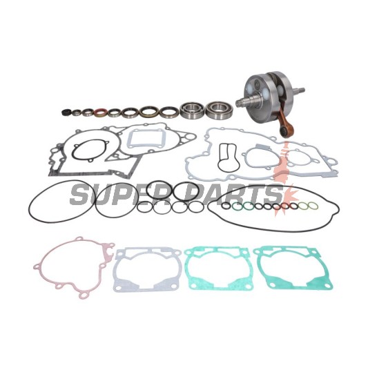 Πλήρες σετ στροφάλου και φλαντζών -HOT RODS- KTM 300 EXC (08-11); 300 MXC (08-11); 300 XC (08-14); 300 XC-W (08-16); TE 300 (14)