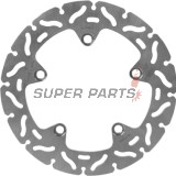 Δίσκος φρένου -TRW- MST446RAC, 240mm, Honda CTX 700/700N + NC700S/NC700X/NC750X (2012-2018)