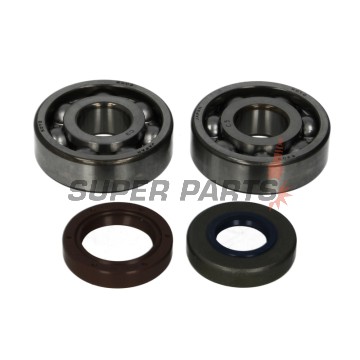 Σετ ρουλεμάν και τσιμουχών στροφάλου -ATHENA- AM6 - Yamaha TZR, DT, Aprilia RX, RS 50cc