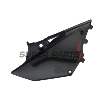 Πίσω πλαϊνά πλαστικά -POLISPORT- μαύρα, YAMAHA YZ 125/250 2015-2021