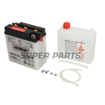 Μπαταρία -4 RIDE- 6N11A-1B 4RIDE, 11Ah 6V